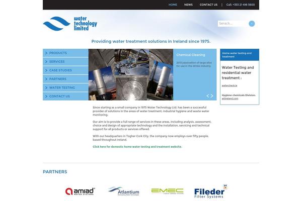 watertechnology.ie site used Watertech