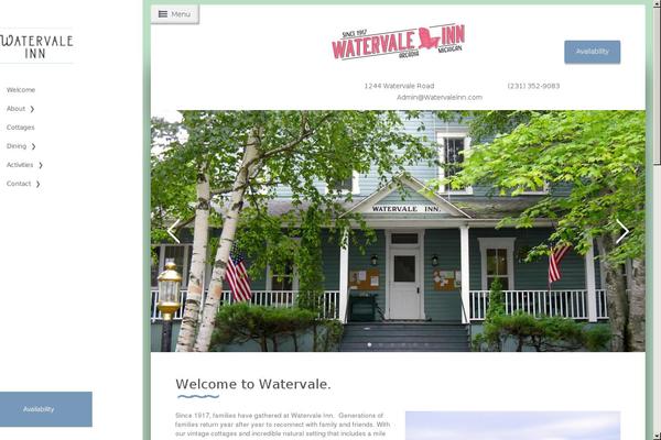 Wv theme site design template sample