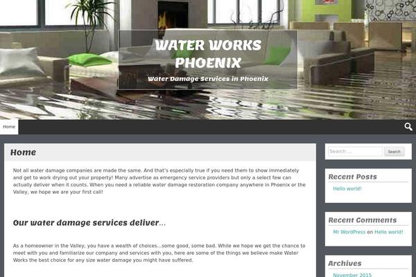 waterworksphoenix.com site used Alleria