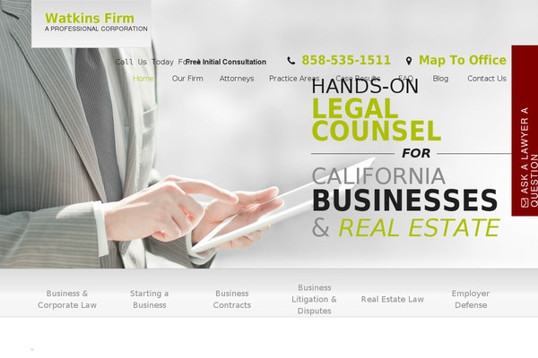 Lawfirm theme site design template sample