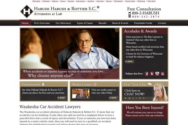 waukeshacaraccidentlawyer.com site used New-client