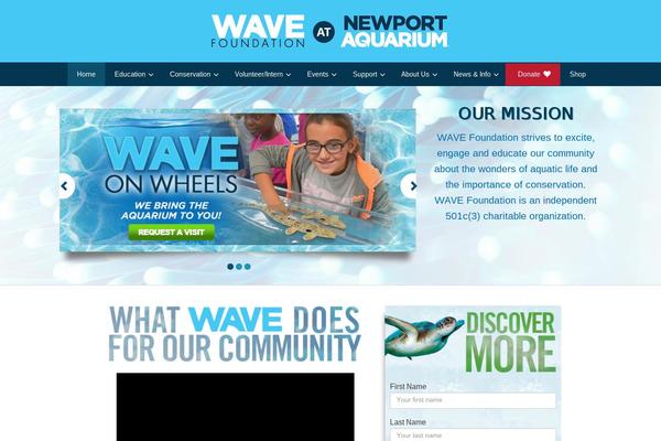 wavefoundation.org site used Bizway-pro