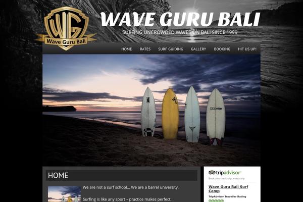 wavegurubali.com site used Wave-guru