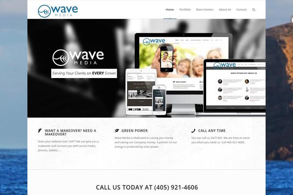 Enfold theme site design template sample