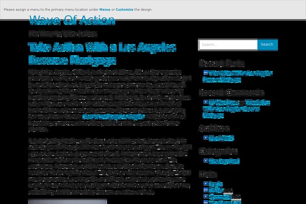 Twenty Fifteen theme site design template sample