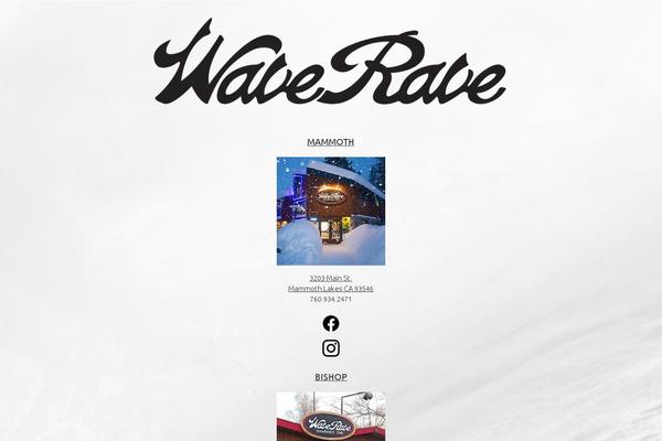 waveravesnowboardshop.com site used Wp-one-pager