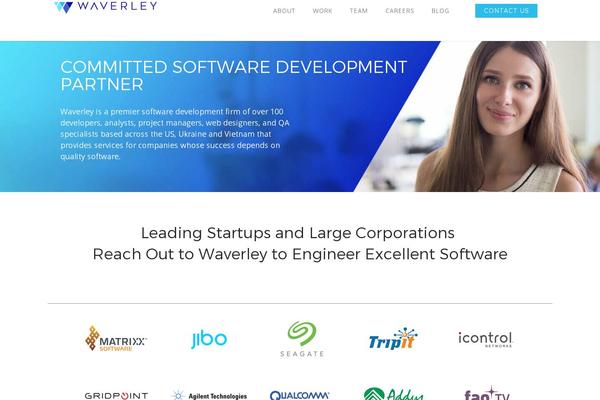 waverleysoftware.com site used Waverley