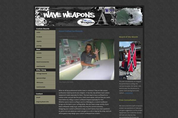 Twenty Twelve theme site design template sample