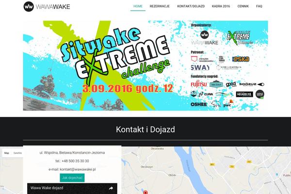 wawawake.pl site used District