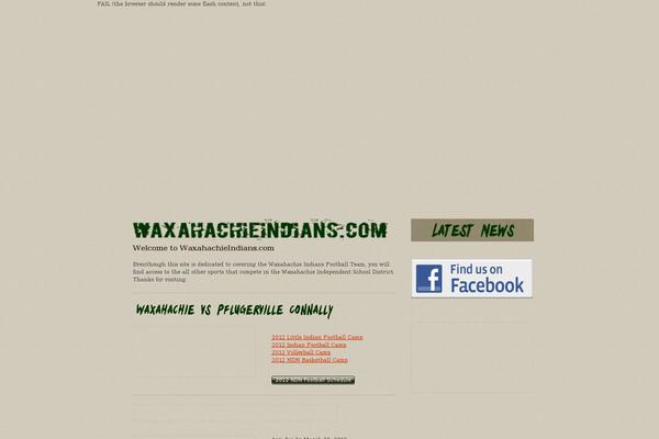 waxahachieindians.com site used StartBox