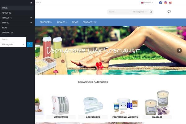 waxing-expert.com site used Waxing-expert