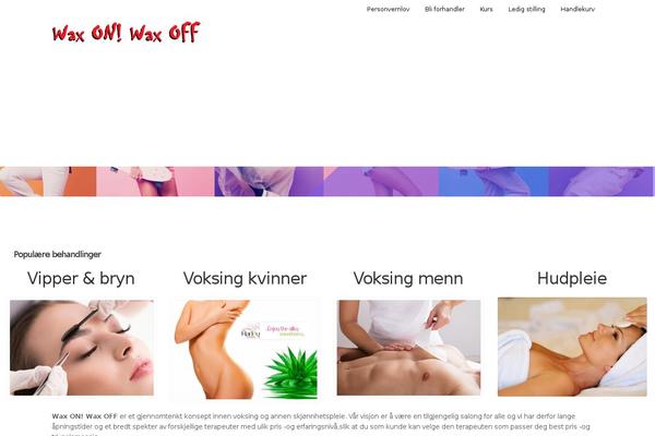 waxonwaxoff.no site used Storefront