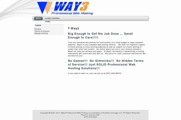 way3.com site used Ver2