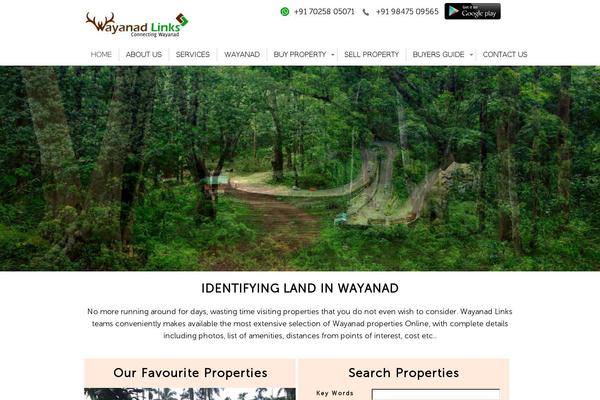 wayanadnoticeboard.com site used Lands
