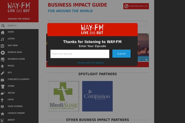 waybusinessguide.com site used Wayfm