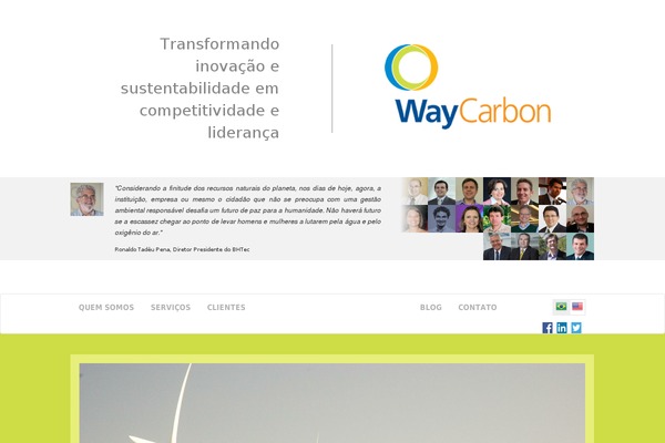 waycarbon.com site used Converio