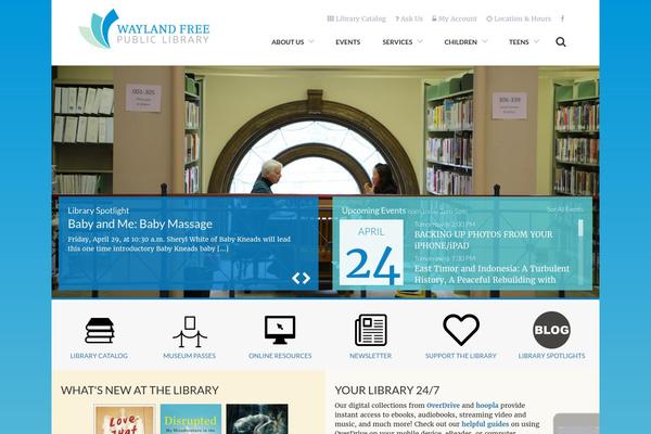 waylandlibrary.org site used Waylandpl