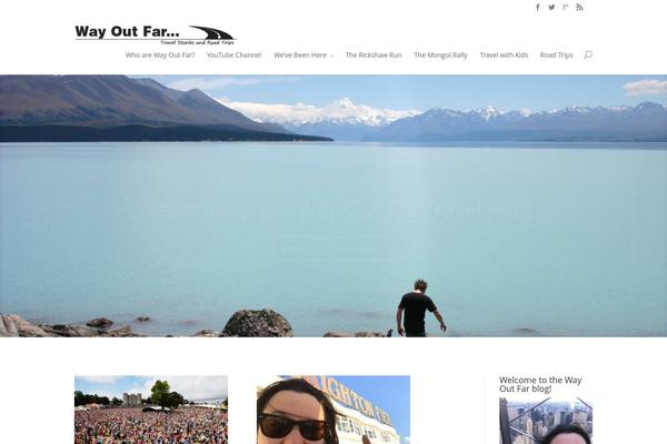 Divi theme site design template sample