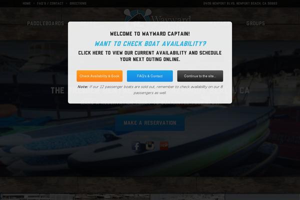 waywardcaptain.com site used Wc2015