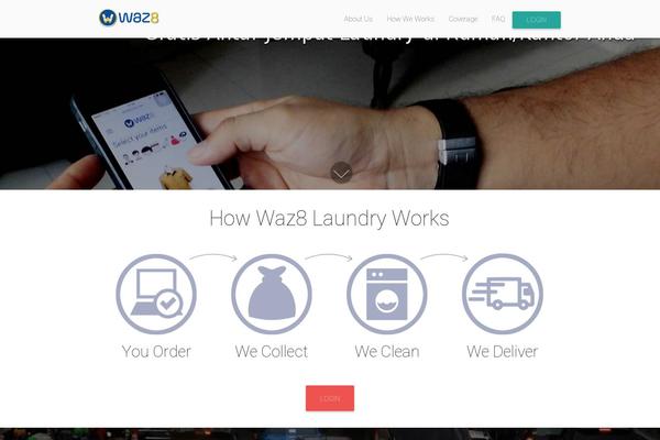 waz8laundry.com site used Waz8