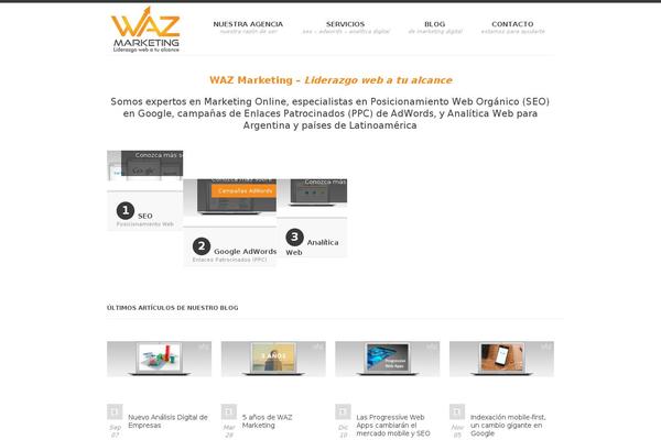 wazmarketing.com site used SmartStart