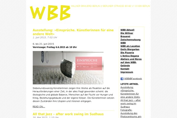 wbb-pankow.de site used Wbb