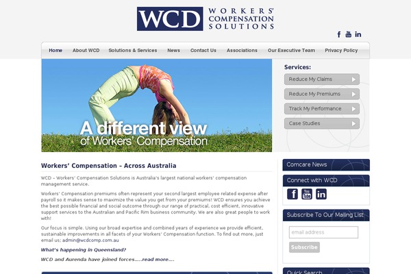 wcdcomp.com.au site used Wcd