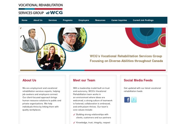 wcgvrservices.com site used Wcg