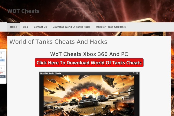 wcheats.net site used Coller