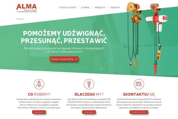 wciagniki.eu site used Alma