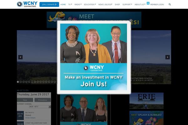 wcny.org site used Wcny