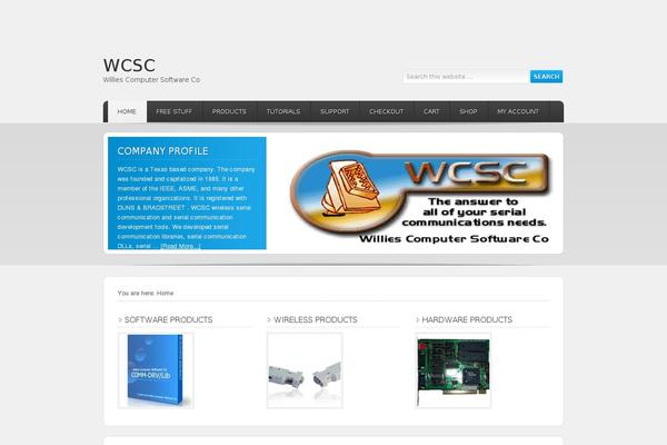 wcscnet.com site used Genesis