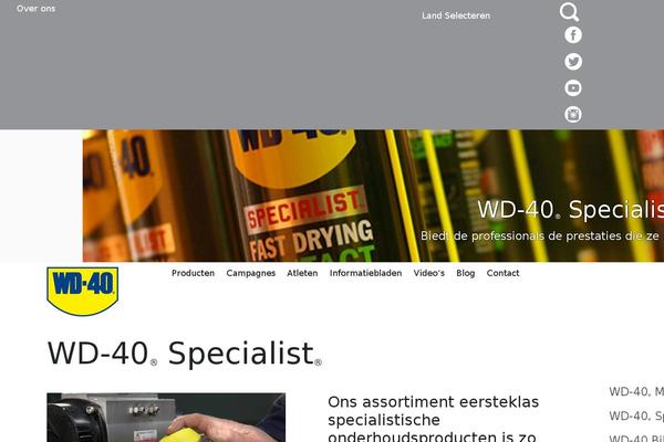 wd40specialist.nl site used Wd40