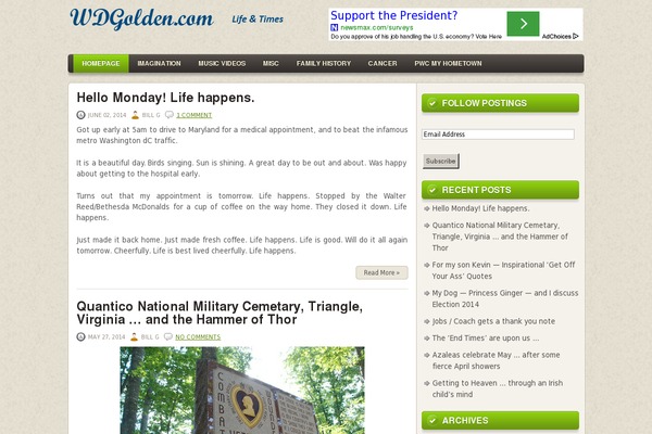 wdgolden.com site used Readily