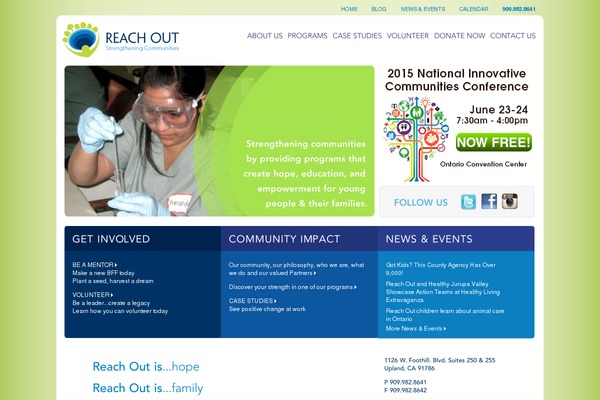 we-reachout.org site used Reachout