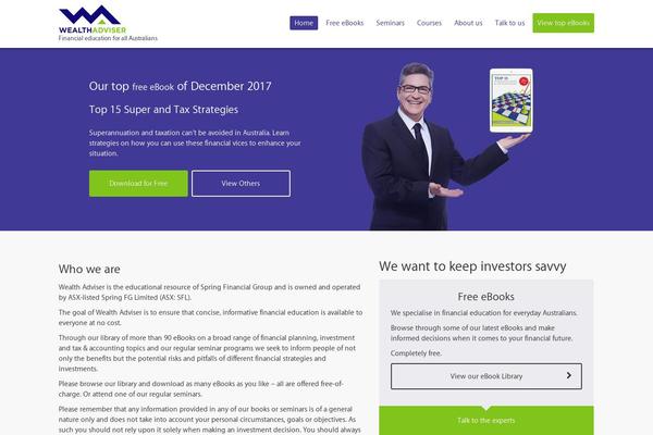 wealthadviser.com.au site used Wa