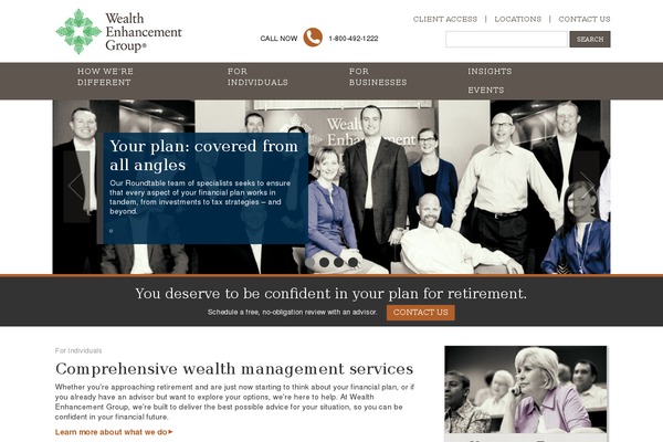 weg theme websites examples