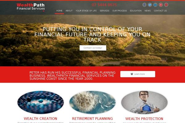 wealthpath.com.au site used Content-is-king