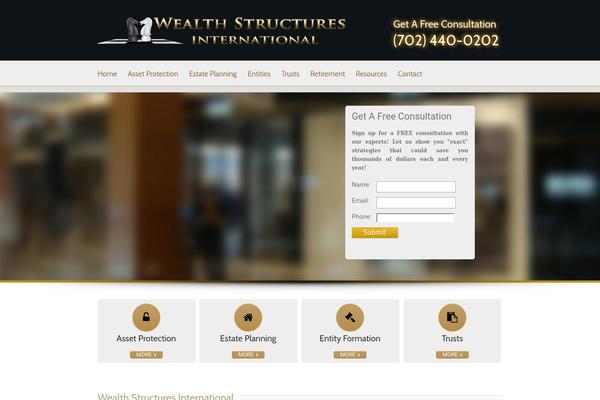 Avada theme site design template sample