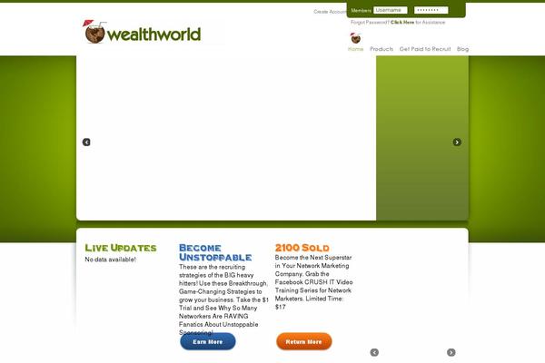 wealthworld.com site used Wealthworld