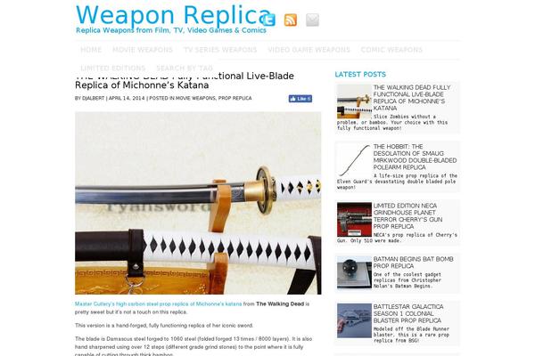 weaponreplica.com site used Neve-bearbarian