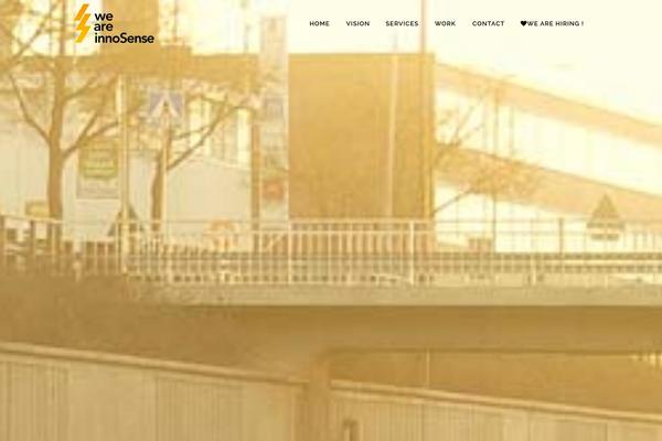 Bridge theme site design template sample