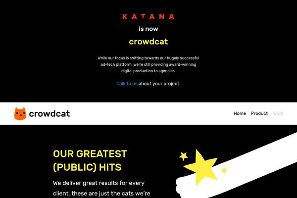 wearekatana.com site used Katana