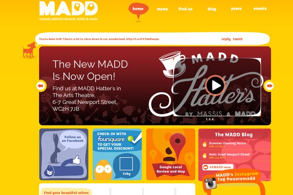 wearemadd.com site used Madd