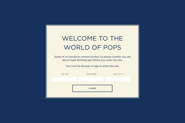 pops theme websites examples