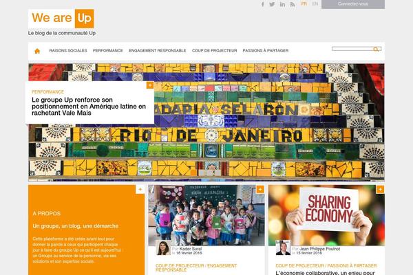 weareup.com site used Up-blog-master