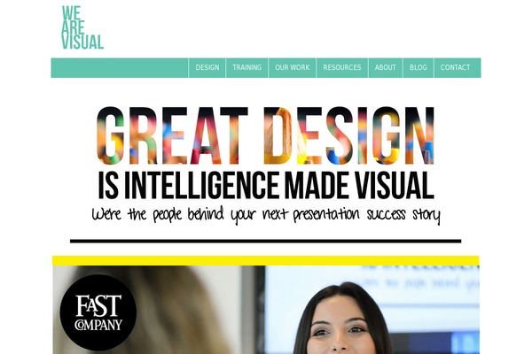 wearevisual.com site used Wav