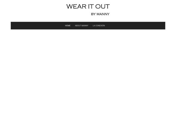 First theme site design template sample