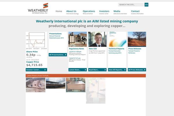 weatherlyplc.com site used Weatherly