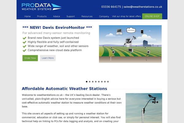 weatherstations.co.uk site used Rscustom